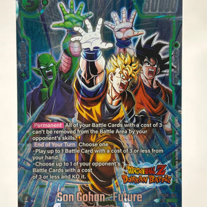 Dragon Ball Super Fusion World - Son Gohan : Future FB02-089 SR Alt Art NM FRENLY BRICKS - Open 7 Days