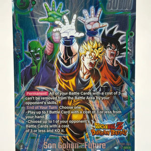 Dragon Ball Super Fusion World - Son Gohan : Future FB02-089 SR Alt Art NM (2) FRENLY BRICKS - Open 7 Days