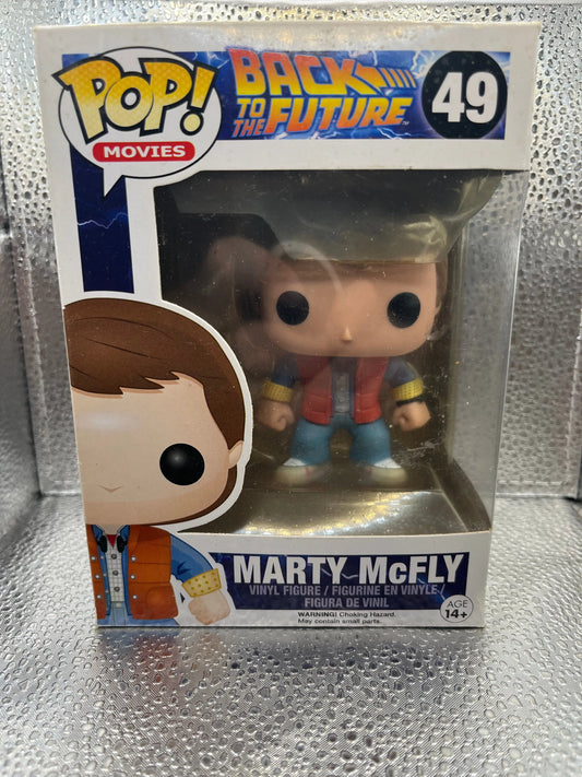 Funko POP - Movies - Back to the Future - Marty Mcfly #49 FRENLY BRICKS - Open 7 Days