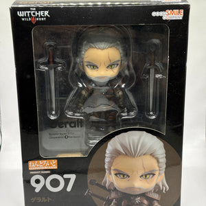 Good Smile Nendoroid 907 Geralt Witcher 3 Wild Hunt Figure - Opened FRENLY BRICKS - Open 7 Days