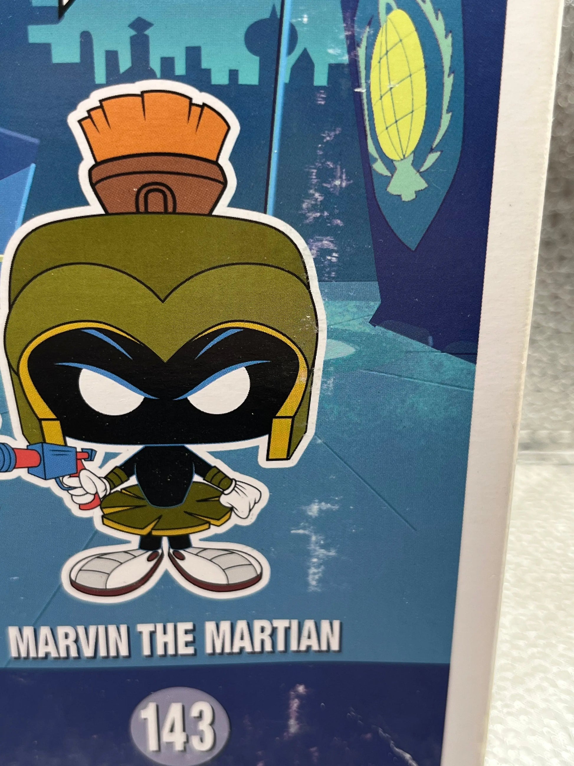 Funko POP - Television - Duck Dodgers - Marvin the Martian #143 FRENLY BRICKS - Open 7 Days