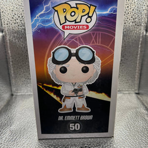 Funko POP - Movies - Back to the Future - Dr. Emmett Brown #50 FRENLY BRICKS - Open 7 Days