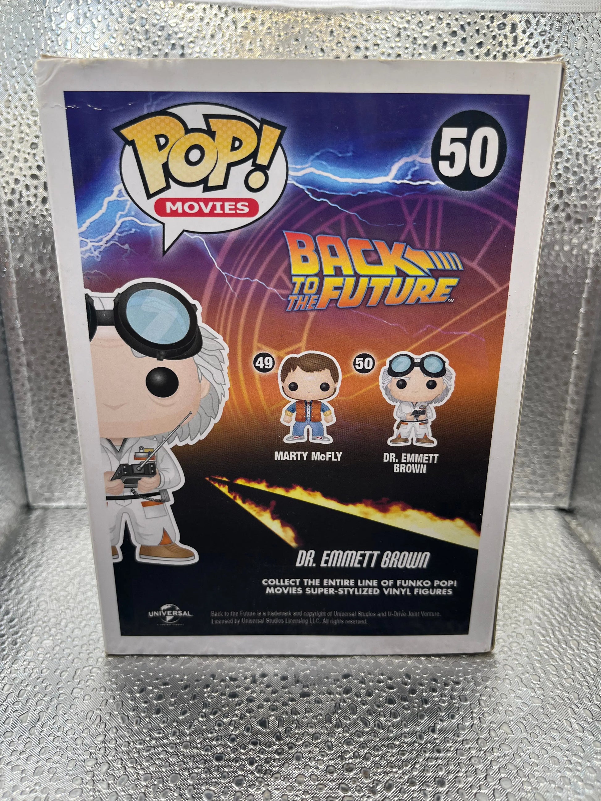 Funko POP - Movies - Back to the Future - Dr. Emmett Brown #50 FRENLY BRICKS - Open 7 Days