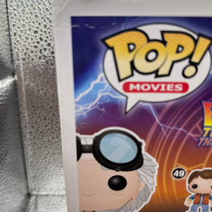 Funko POP - Movies - Back to the Future - Dr. Emmett Brown #50 FRENLY BRICKS - Open 7 Days