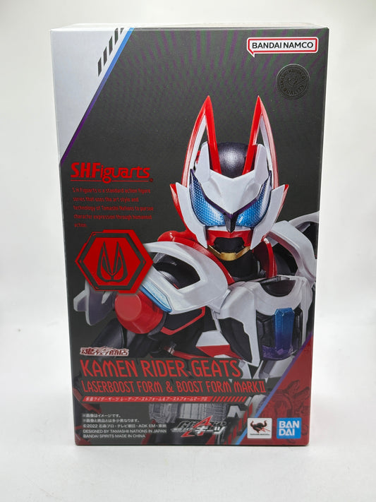 S.H.Figuarts Kamen Rider Geats Laser Boost & Boost Form Mark II Figure OPEN FRENLY BRICKS - Open 7 Days