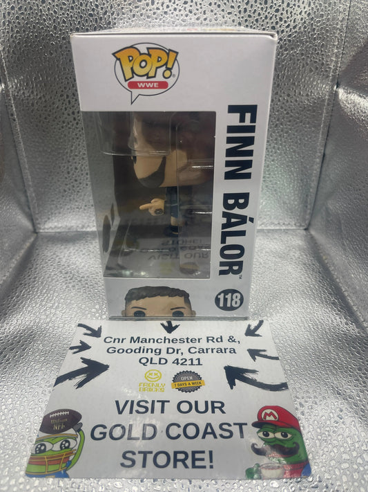 Funko Pop! Vinyl WWE Finn Balor 118 Collectable Figure Special Edition  UK NEW FRENLY BRICKS - Open 7 Days