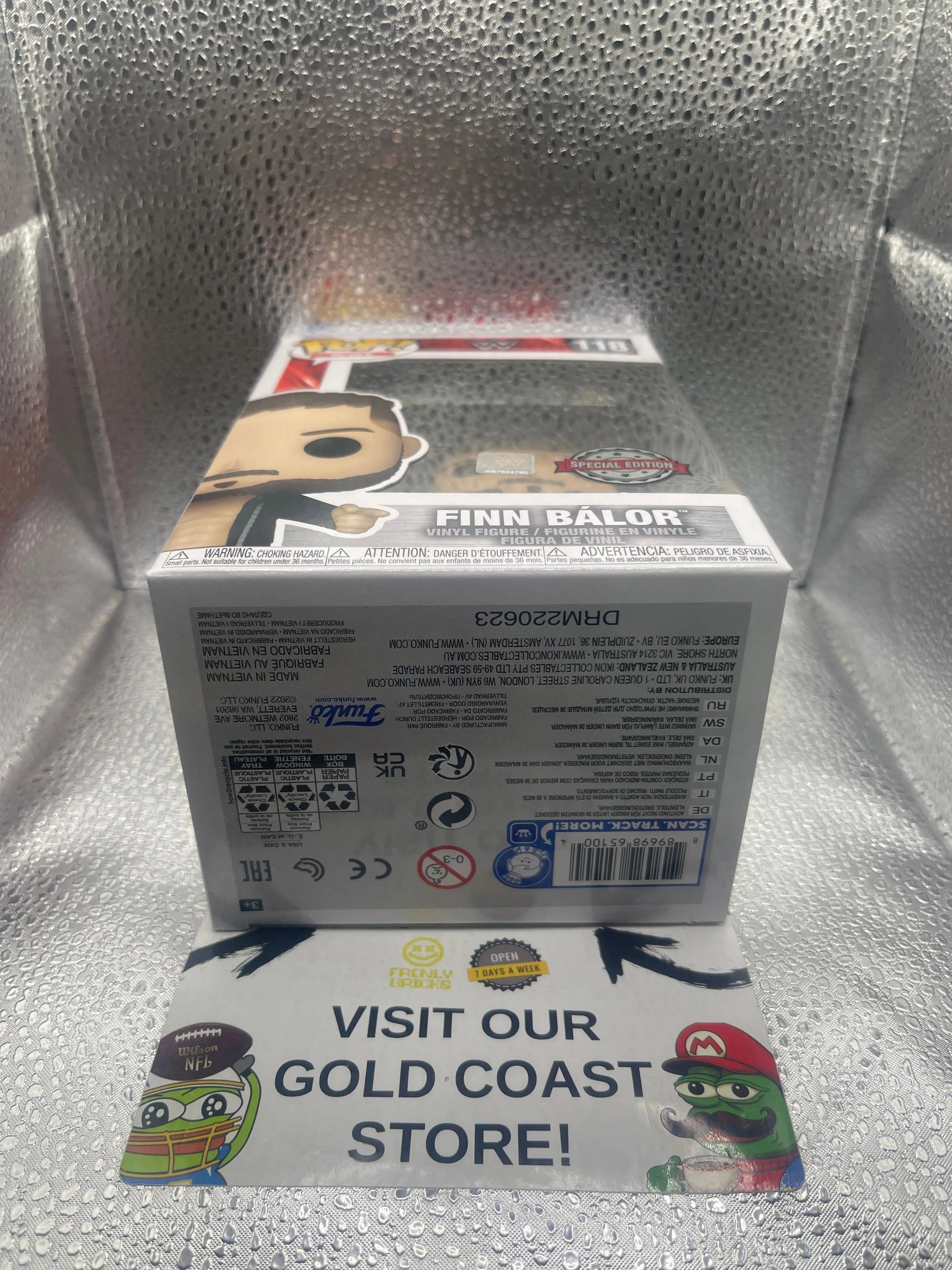 Funko Pop! Vinyl WWE Finn Balor 118 Collectable Figure Special Edition  UK NEW FRENLY BRICKS - Open 7 Days