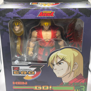 Storm Arena Street Fighter Zero 3 Ken Red OPEN FRENLY BRICKS - Open 7 Days