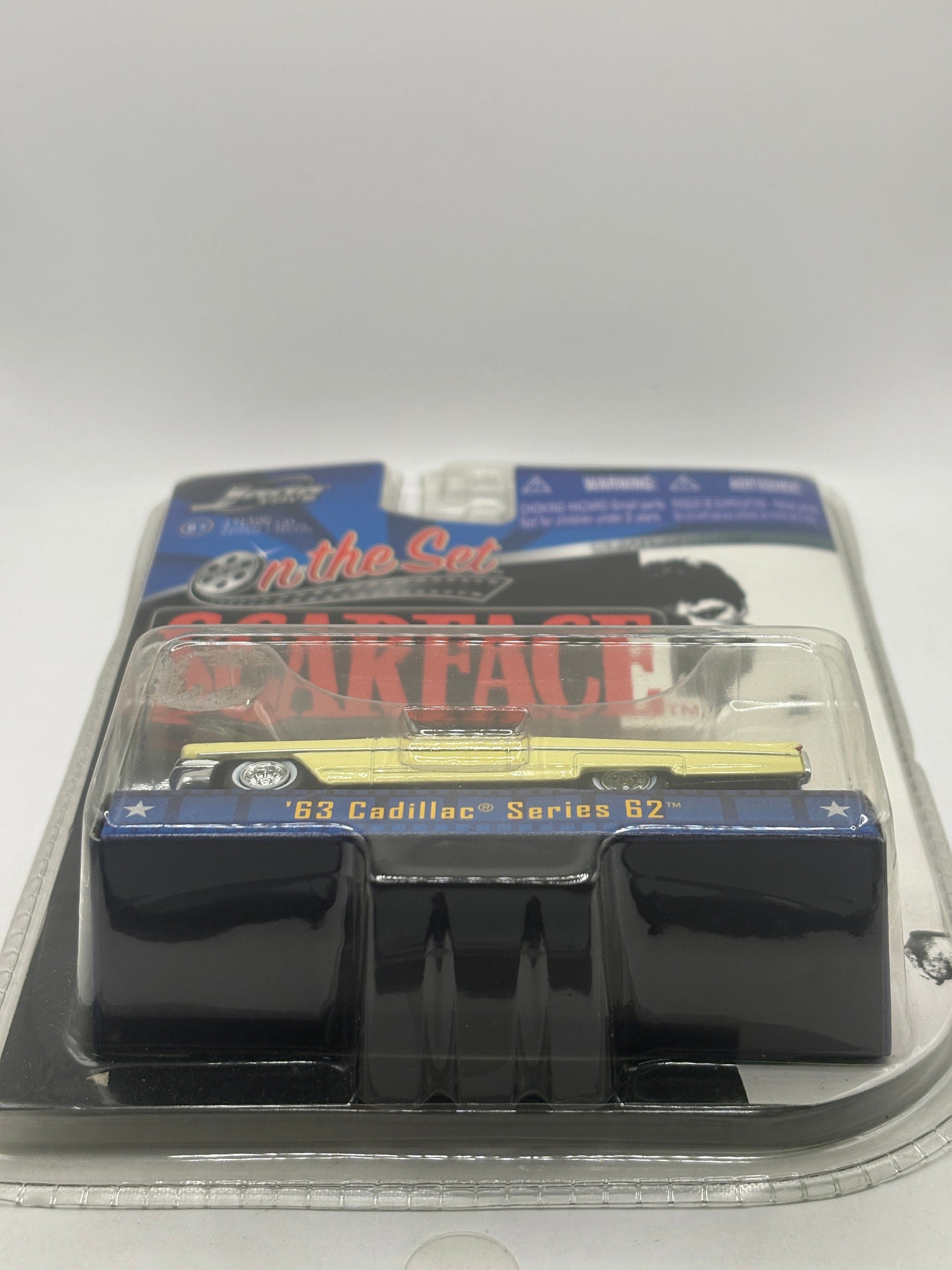 Scar Face '63 Cadillac Series 62 Jada Diecast Toys 1/64 scale (Brand New Sealed) FRENLY BRICKS - Open 7 Days