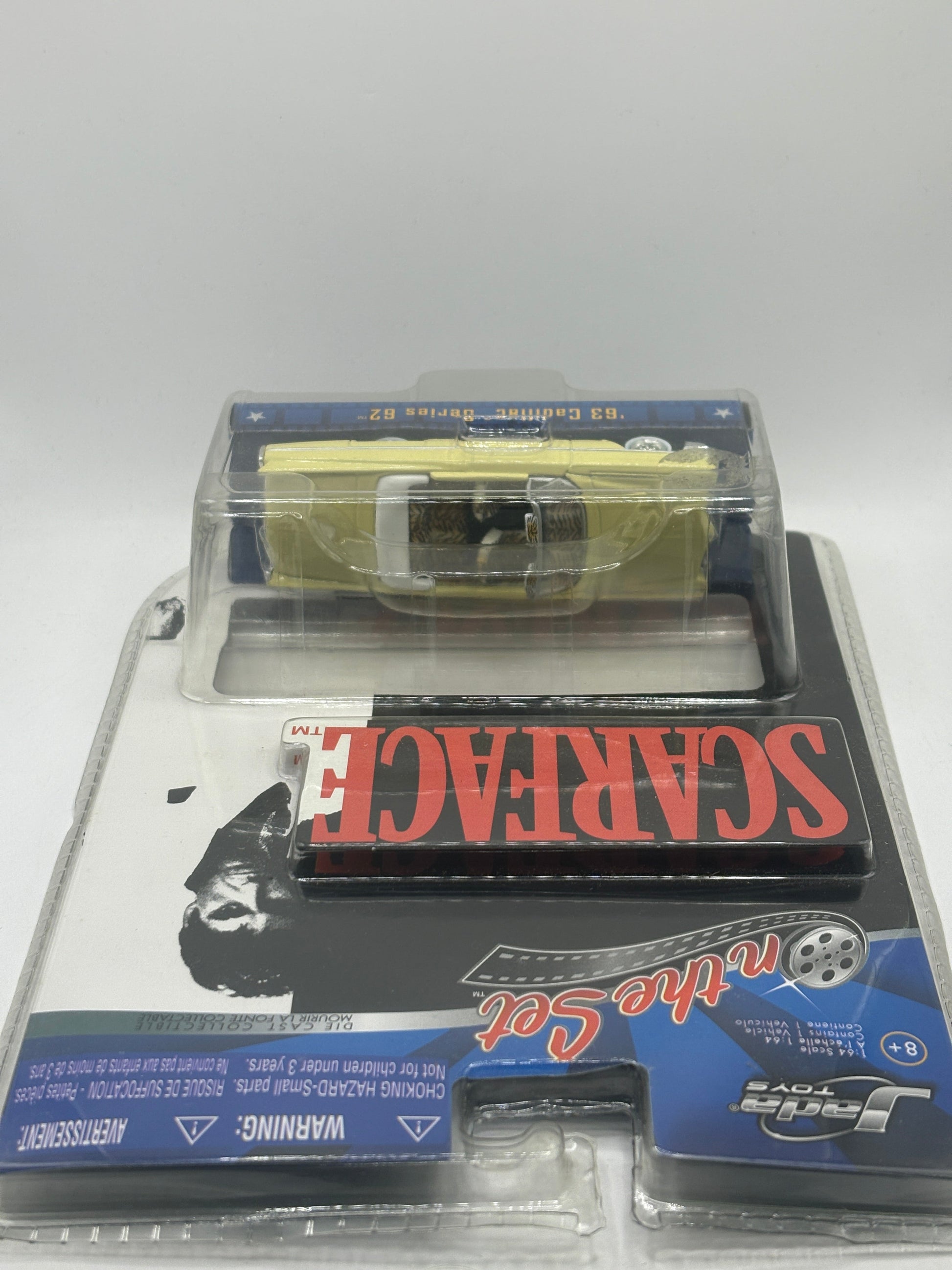 Scar Face '63 Cadillac Series 62 Jada Diecast Toys 1/64 scale (Brand New Sealed) FRENLY BRICKS - Open 7 Days