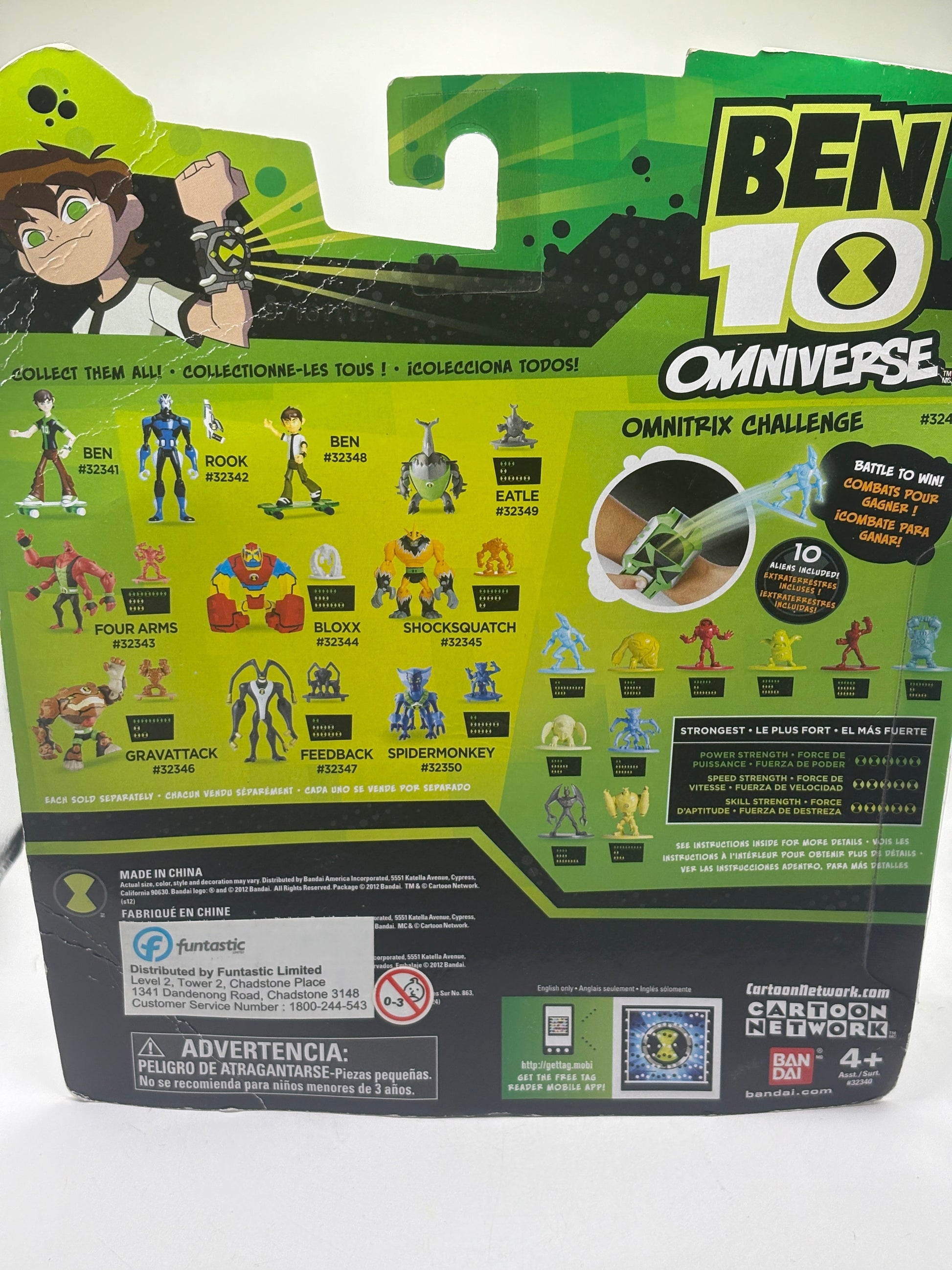 Bandai Ben 10 Omniverse Rook 4 Inch Figure FRENLY BRICKS - Open 7 Days