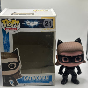 Funko POP! Heroes The Dark Knight Rises #21 Cat Woman *NO MOULD* FRENLY BRICKS - Open 7 Days