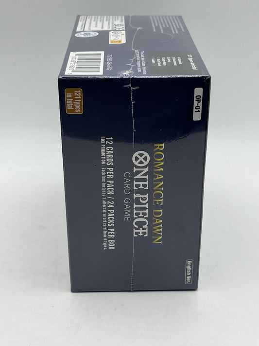 OP-01 Romance Dawn Booster (Box Blue Bottom) Sealed One Piece Card Game - NEW FRENLY BRICKS - Open 7 Days