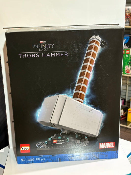Lego #76209 Marvel Thor’s Hammer Brand New Sealed FRENLY BRICKS - Open 7 Days