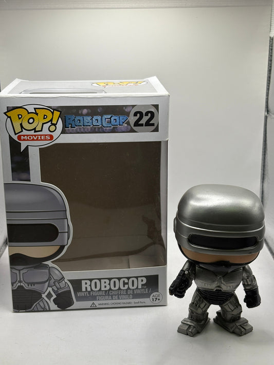 Funko POP! Movies Robocop #22 Robocop Vinyl Figure 2013 *NO MOULD* FRENLY BRICKS - Open 7 Days