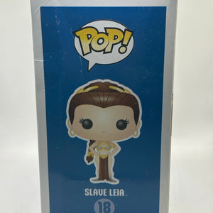 Funko POP! Star Wars #18 Slave Leia 2012 Vinyl Bobble Head * NO MOULD* FRENLY BRICKS - Open 7 Days