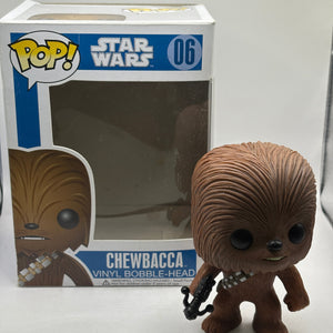 Funko POP! Star Wars #06 Chewbacca Vinyl Bobble Head 2012 *NO MOULD* FRENLY BRICKS - Open 7 Days