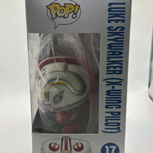 Funko POP! Star Wars #17 Luke Skywalker (X-Wing Pilot) 2012 OG BIG TEXT *NO MOULD* FRENLY BRICKS - Open 7 Days