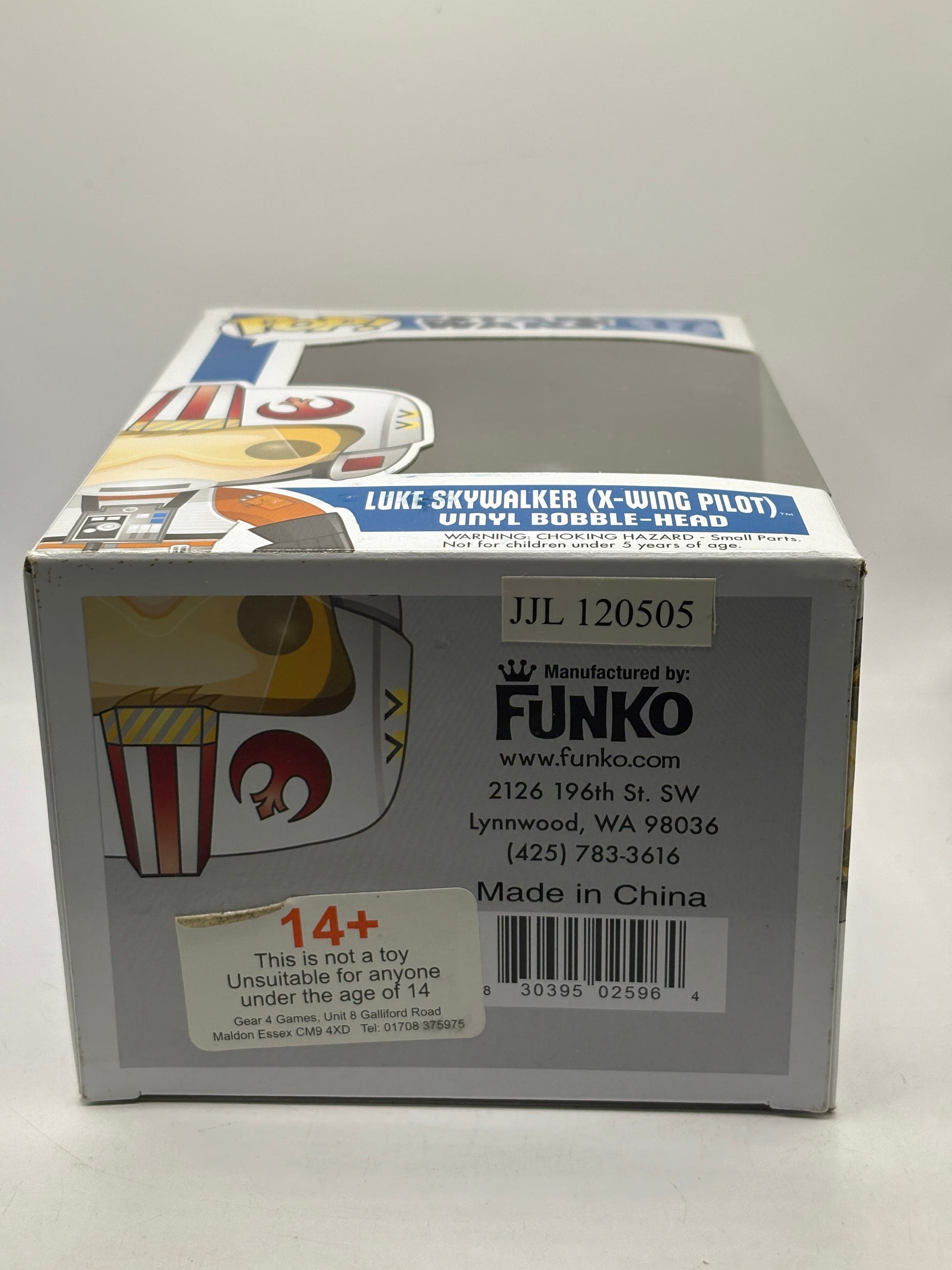 Funko POP! Star Wars #17 Luke Skywalker (X-Wing Pilot) 2012 OG BIG TEXT *NO MOULD* FRENLY BRICKS - Open 7 Days image 6