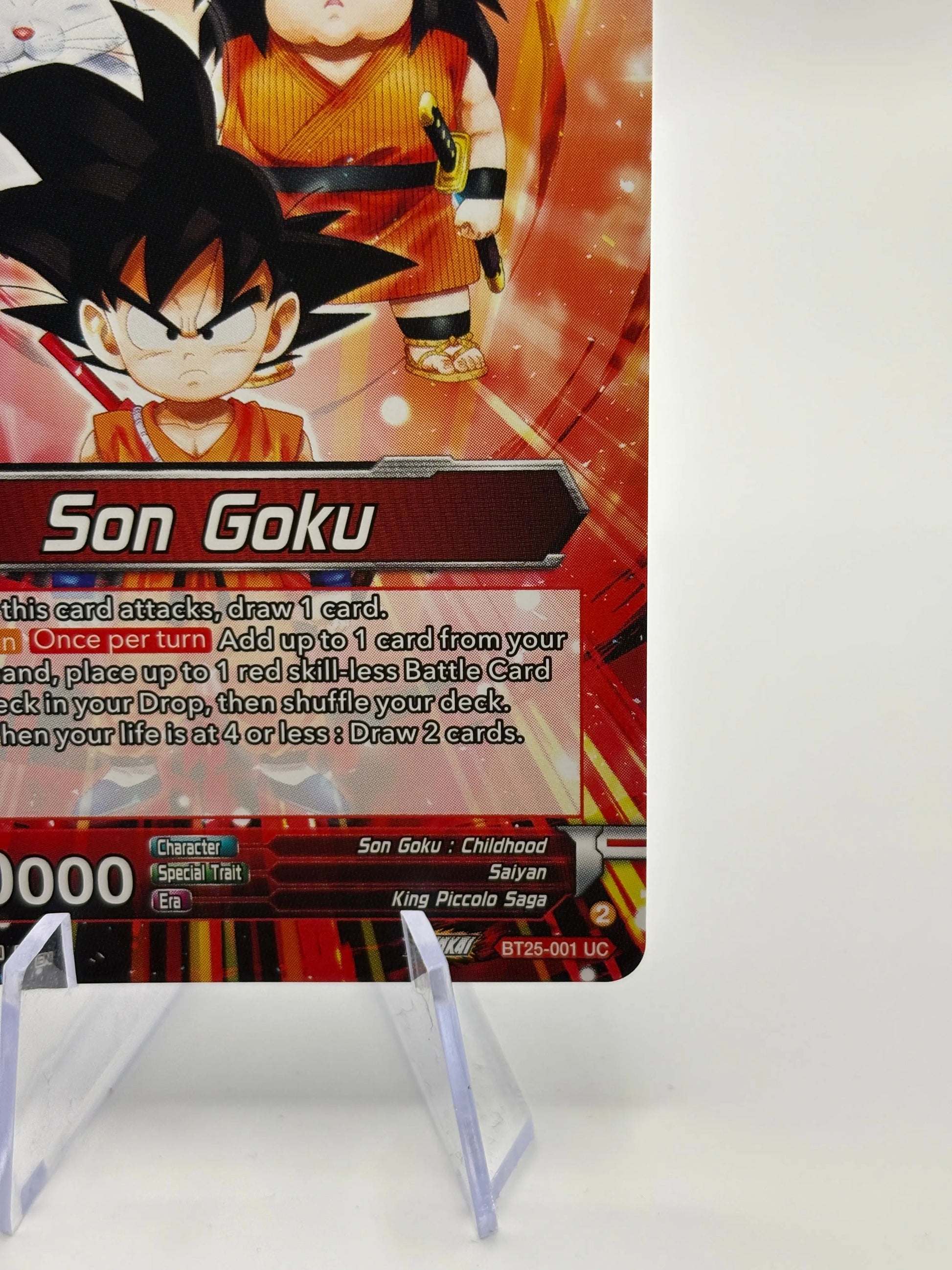 Dragon Ball Super Masters - Son Goku, Face-Off With the Great Demon King BT25-001 SLR FRENLY BRICKS - Open 7 Days
