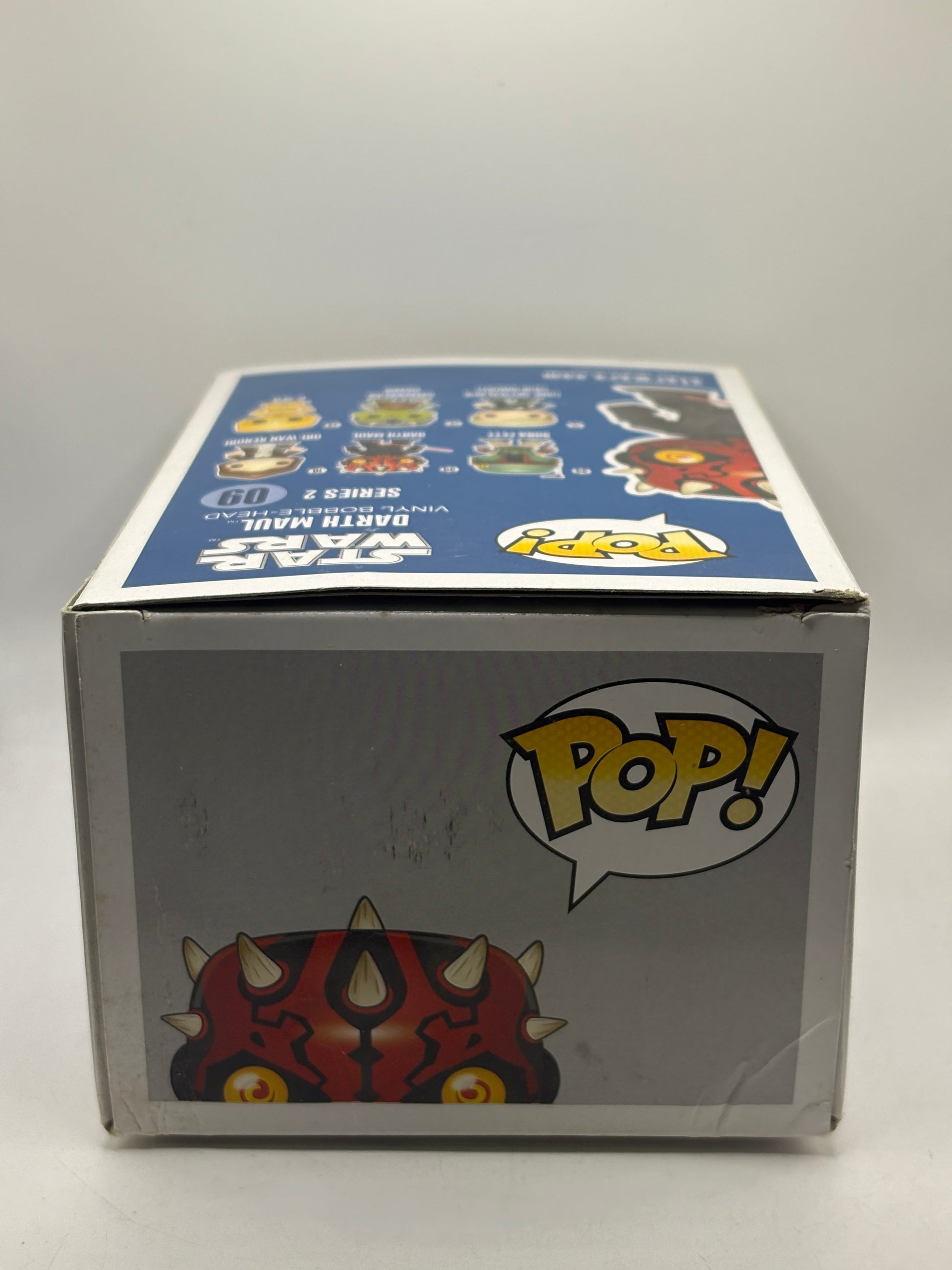 Funko POP! Star Wars #09 Darth Maul 2012 BIG TEXT *NO MOULD* FRENLY BRICKS - Open 7 Days