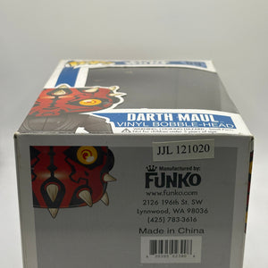 Funko POP! Star Wars #09 Darth Maul 2012 BIG TEXT *NO MOULD* FRENLY BRICKS - Open 7 Days