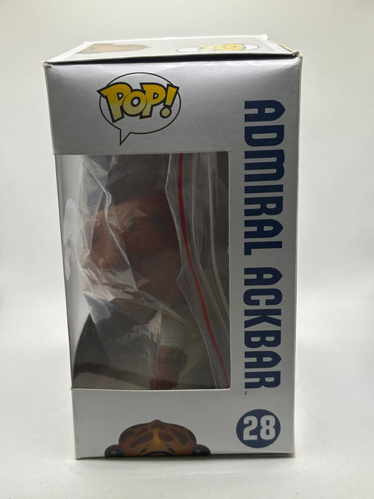 Funko POP! Star Wars #28 Admiral Ackbar 2013 *NO MOULD* FRENLY BRICKS - Open 7 Days