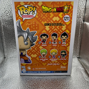 Funko POP - Animation - Dragon Ball Super - Goku (Ultra Instinct with Kamehameha) 2022 Fall Convention Exclusive FRENLY BRICKS - Open 7 Days