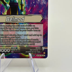 Dragon Ball Super Masters - Belmod, God of Destruction BT28-106 SLR NM FRENLY BRICKS - Open 7 Days