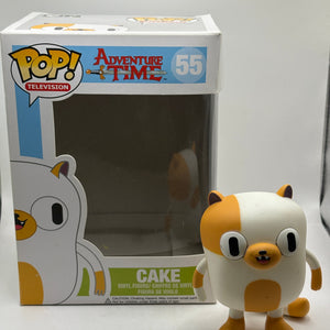 Funko POP! Television Adventure Time #55 Cake 2013 *NO MOULD* FRENLY BRICKS - Open 7 Days
