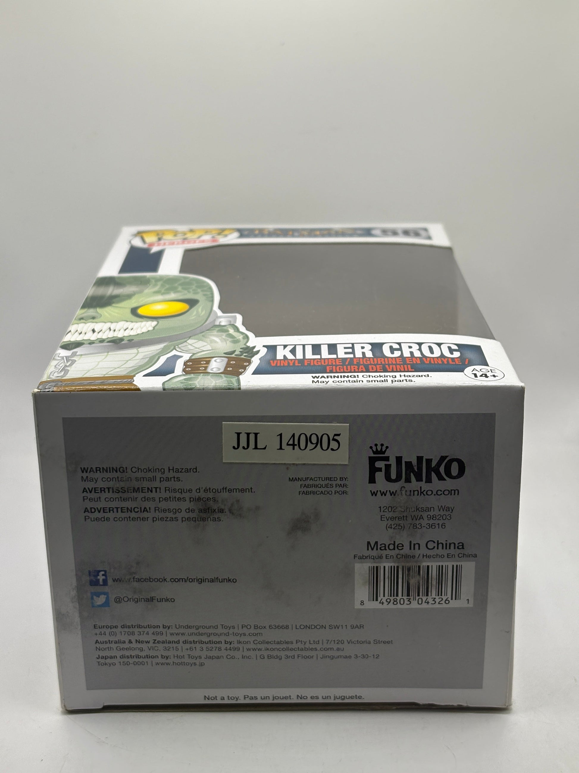 Funko POP! Heroes Batman #56 Killer Croc 2014 *NO MOULD* FRENLY BRICKS - Open 7 Days