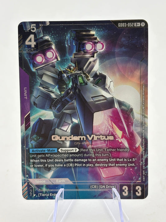 Gundam TCG - Gundam Virtue GD03-052 R+ FRENLY BRICKS - Open 7 Days
