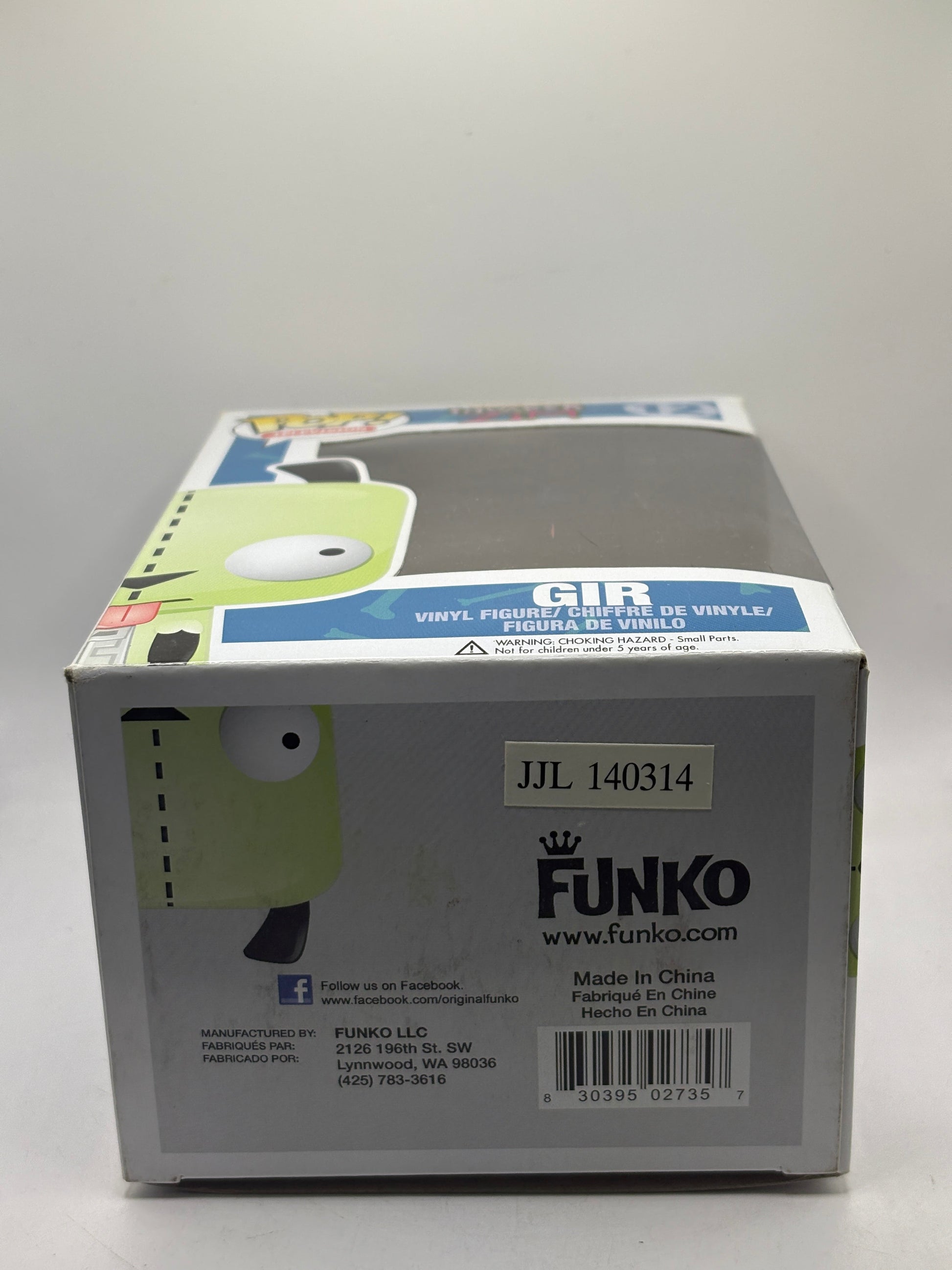 Funko POP! Television Invader Zim #12 GIR Vinyl Figure 2014 *NO MOULD* FRENLY BRICKS - Open 7 Days