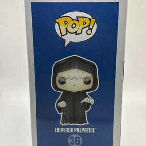 Funko POP! Star Wars #36 Emperor Palpatine Vinyl Bobble Head 2014 *NO MOULD* FRENLY BRICKS - Open 7 Days