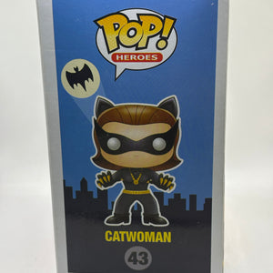 Funko POP! Heroes Batman #43 Catwoman Vinyl Figure 2013 *NO MOULD* FRENLY BRICKS - Open 7 Days
