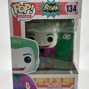 Funko POP! Heroes Batman Classic TV Series #134 Surfs Up! The Joker *Box Damage* FRENLY BRICKS - Open 7 Days