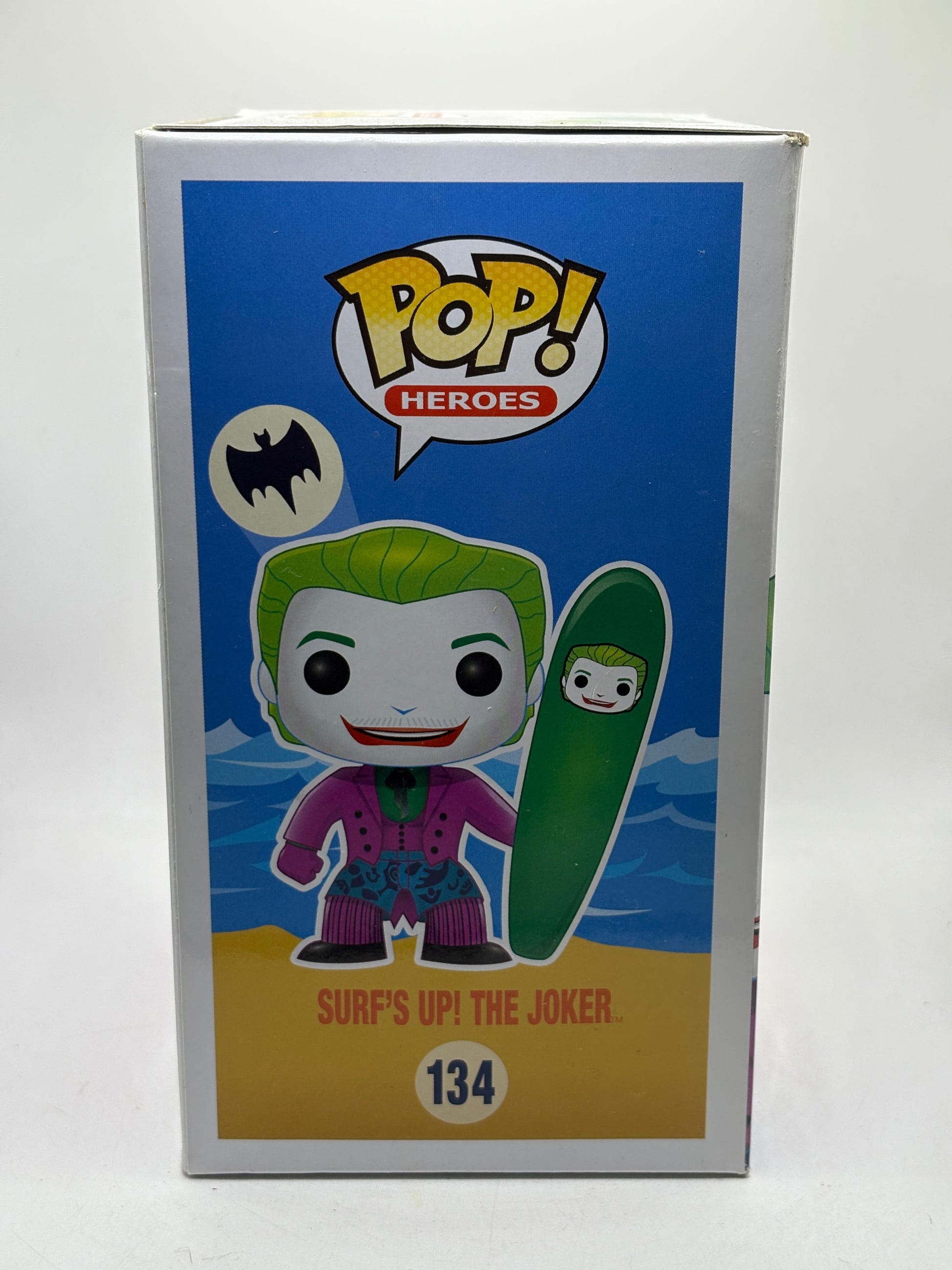Funko POP! Heroes Batman Classic TV Series #134 Surfs Up! The Joker *Box Damage*, photo 4 image 4