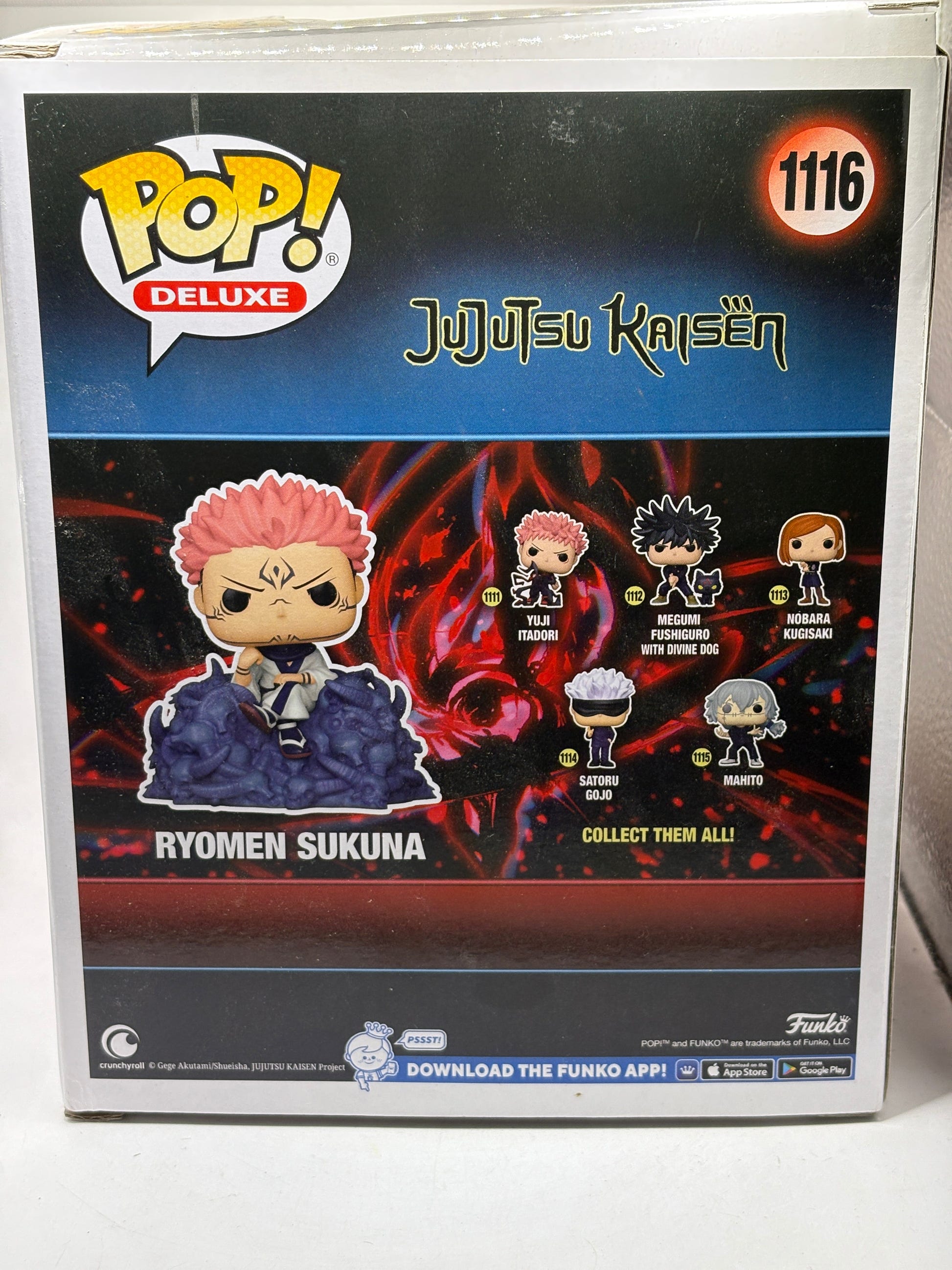Funko POP! Jujutsu Kaisen #1116 Ryomen Sukuna Glow Special Edition, photo 3 image 3