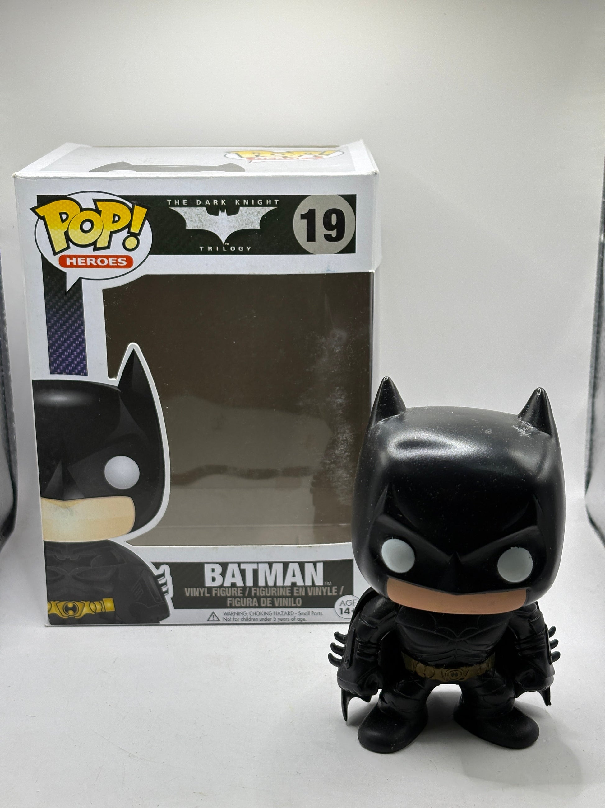 Funko POP! Heroes Batman Dark Knight #19 Batman 2013 *NO MOULD* FRENLY BRICKS - Open 7 Days