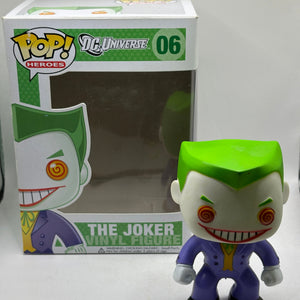 Funko POP! Heroes DC Universe #06 The Joker 2014 *NO MOULD* FRENLY BRICKS - Open 7 Days