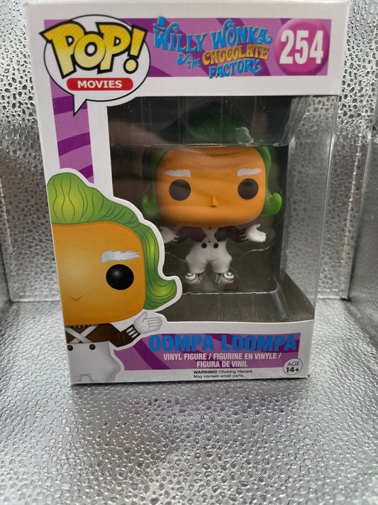 Funko Pop Movies - Charlie and the Chocolate Factory - Oompa Loompa #254 FRENLY BRICKS - Open 7 Days