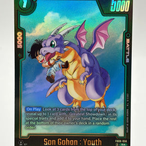 Dragon Ball Super Fusion World - Son Gohan : Youth FB08-056 R* Alt Art FRENLY BRICKS - Open 7 Days
