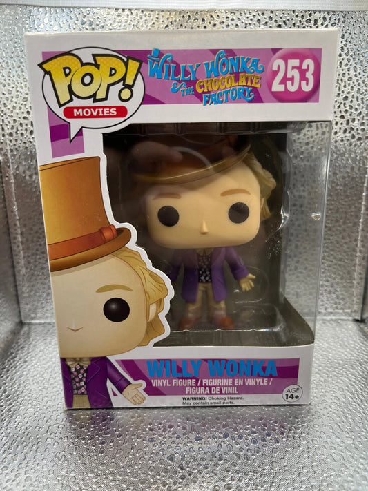 Funk POP Movies - Charlie and the Chocolate Factory - Willy Wonka #253 FRENLY BRICKS - Open 7 Days