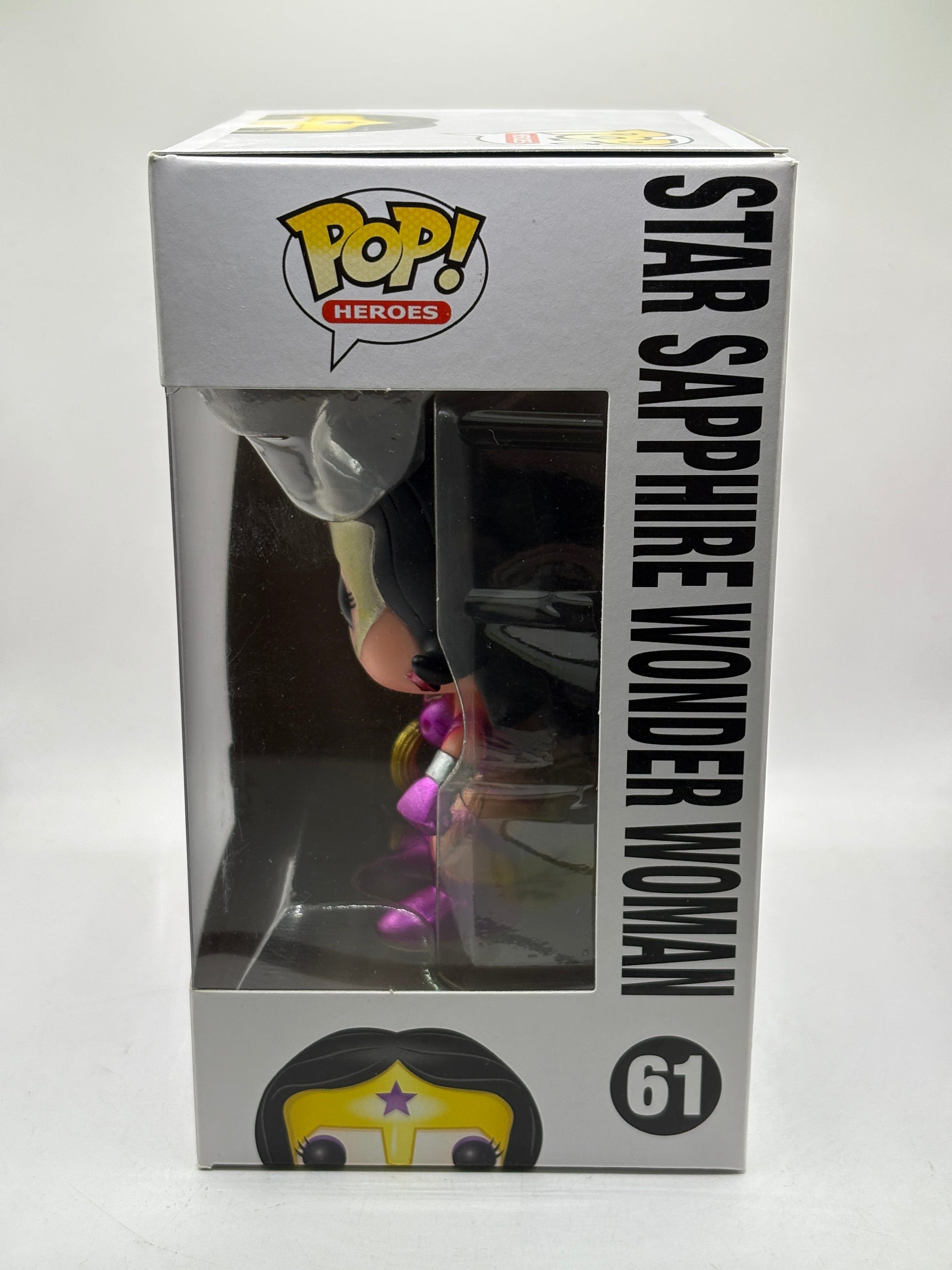 Funko POP! Heroes DC Super Heroes #61 Star Sapphire Wonder Woman 2014 FRENLY BRICKS - Open 7 Days image 2