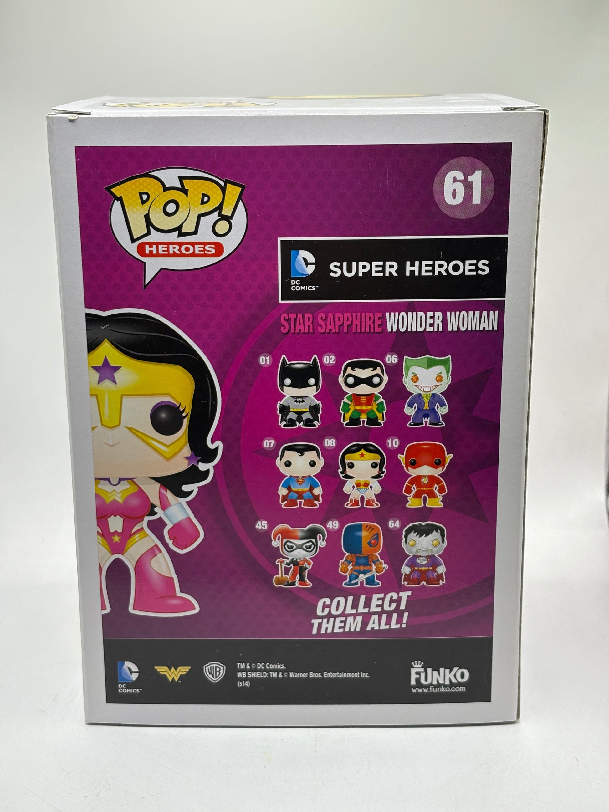 Funko POP! Heroes DC Super Heroes #61 Star Sapphire Wonder Woman 2014 FRENLY BRICKS - Open 7 Days image 9