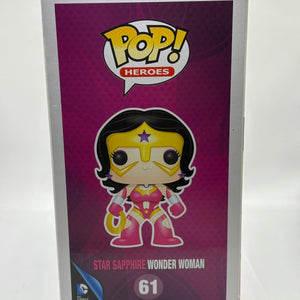 Funko POP! Heroes DC Super Heroes #61 Star Sapphire Wonder Woman 2014 FRENLY BRICKS - Open 7 Days