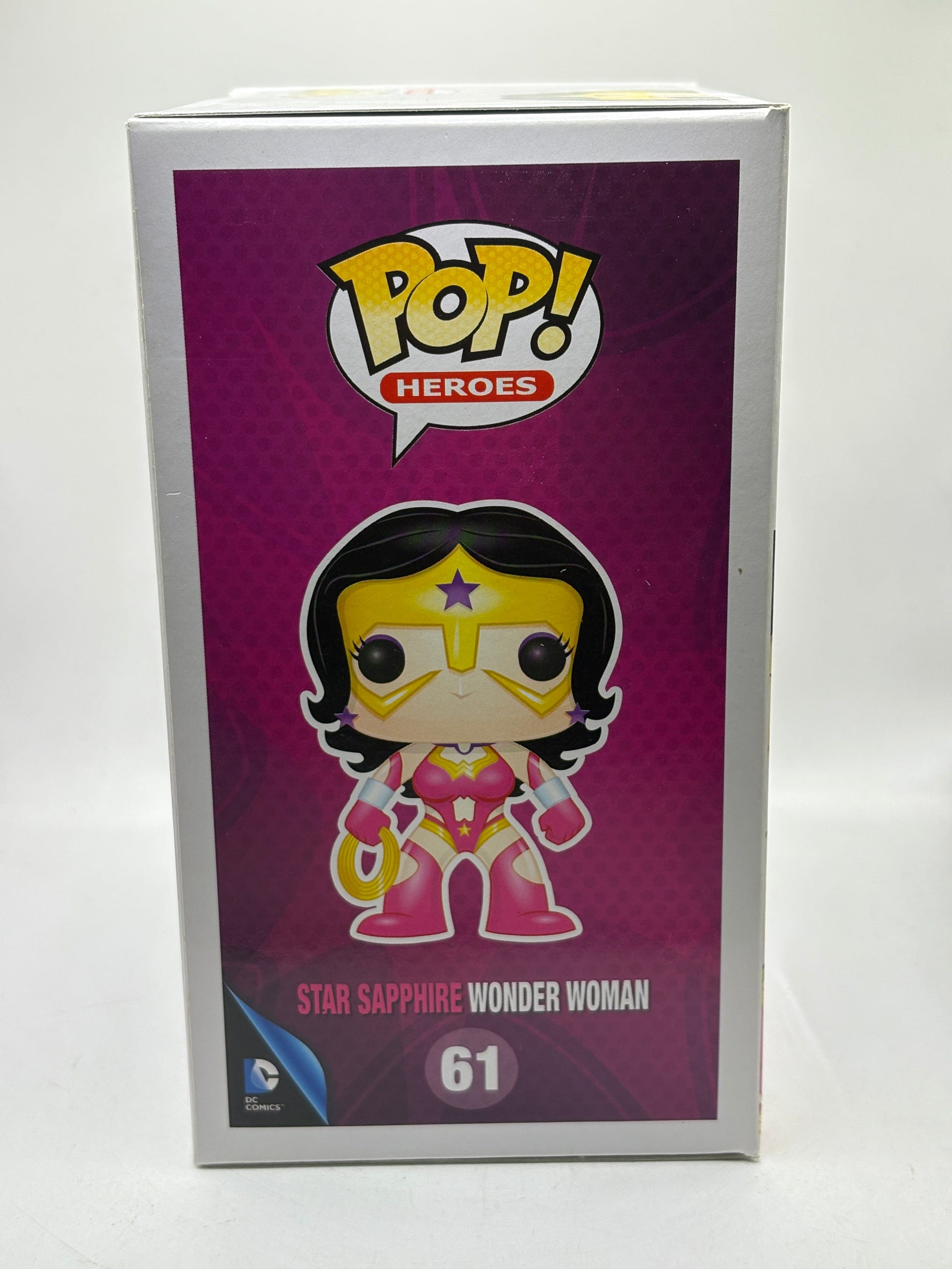 Funko POP! Heroes DC Super Heroes #61 Star Sapphire Wonder Woman 2014 FRENLY BRICKS - Open 7 Days image 10