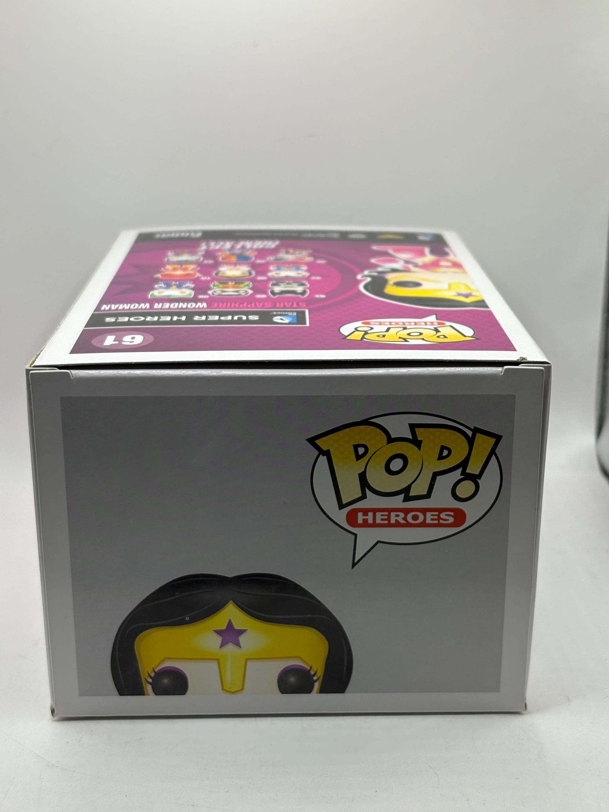 Funko POP! Heroes DC Super Heroes #61 Star Sapphire Wonder Woman 2014 FRENLY BRICKS - Open 7 Days image 5