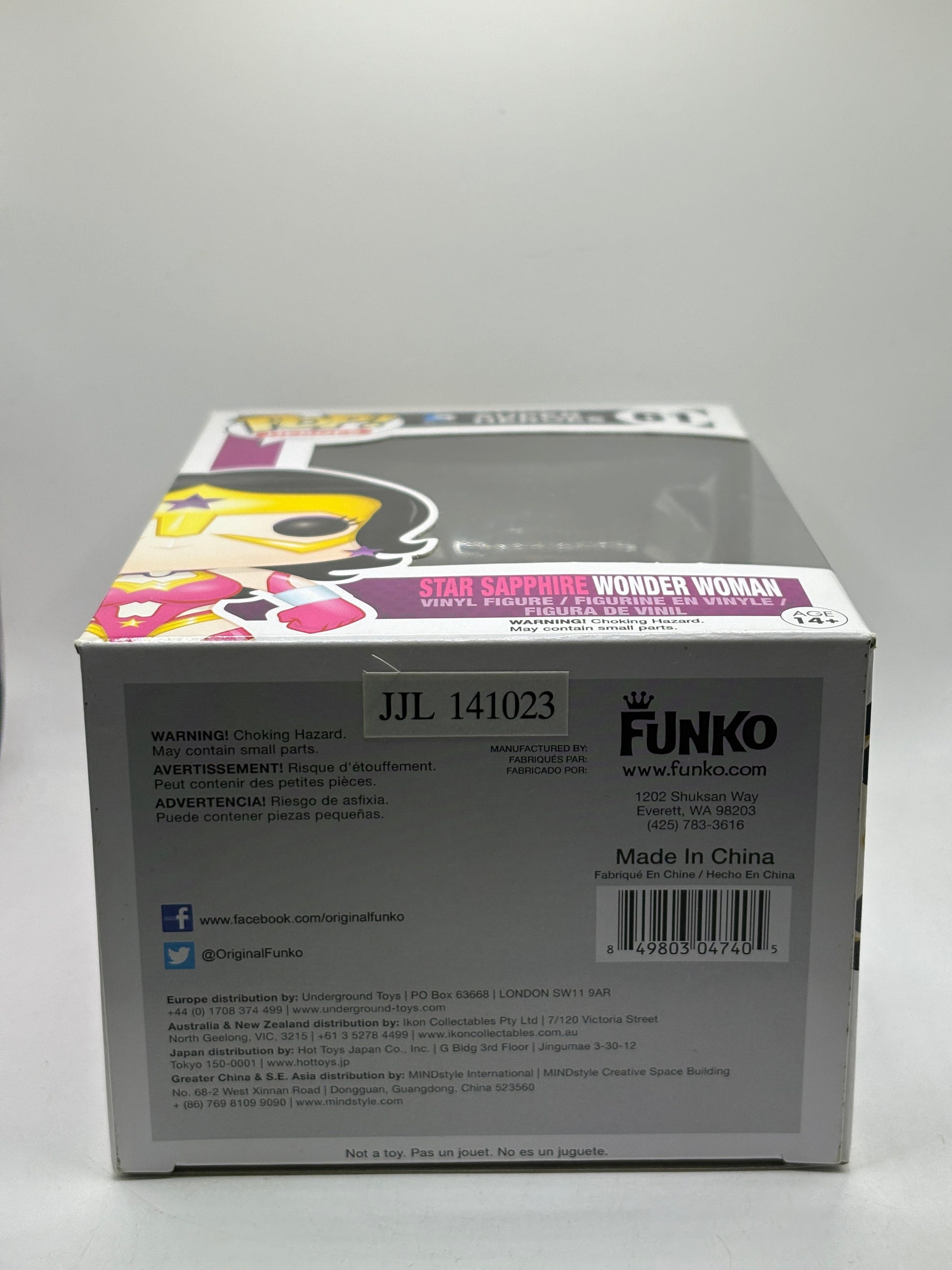 Funko POP! Heroes DC Super Heroes #61 Star Sapphire Wonder Woman 2014 FRENLY BRICKS - Open 7 Days image 6