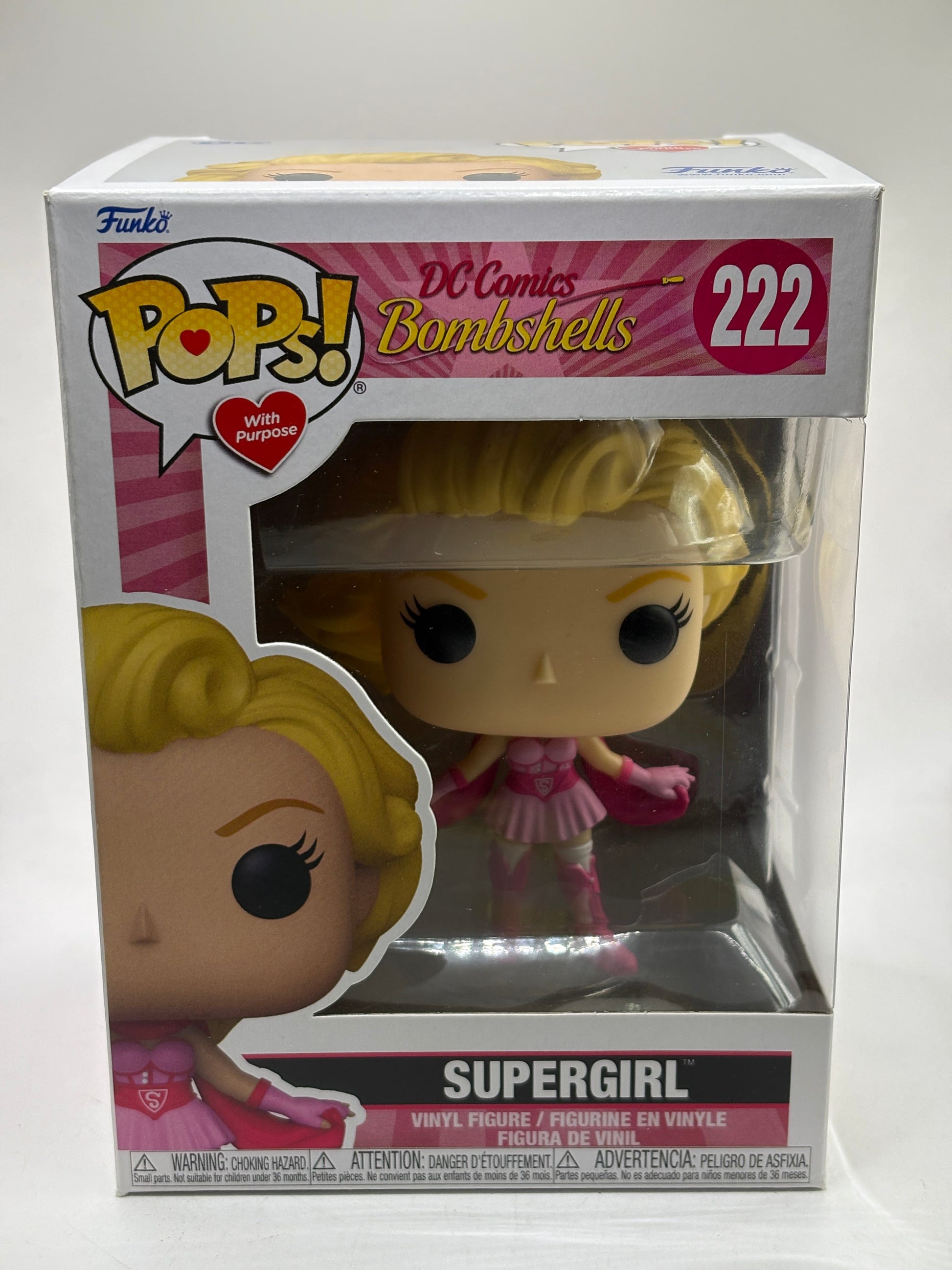 Funko POP! With Purpose DC Bombshells #222 Supergirl BCF Vinyl Figure FRENLY BRICKS - Open 7 Days image 7